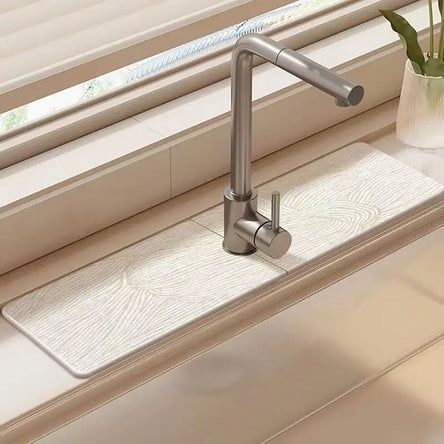 Say Goodbye to Water Stains: How Diatomite Faucet Mats Keep Surfaces Pristine